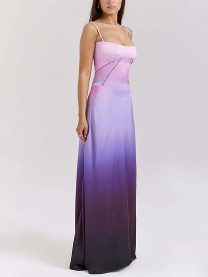 French Lace Tie Cami Dress