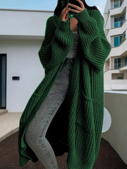V-Neck Loose Knit Cardigan