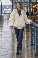 Teddy Reversible Hooded Jacket