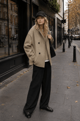 Oversized Charming Button-Down Jacket