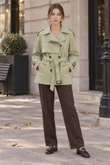 Temperament Windbreaker Trench Coat