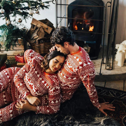 Christmas Print Matching Family Pajamas