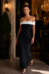 Off-shoulder Bodycon Long Party Dress